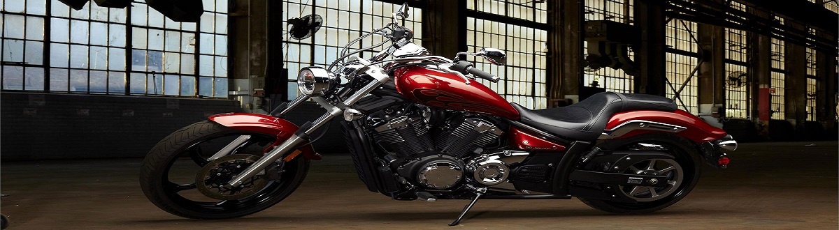 2012 Yamaha Stryker on a garage