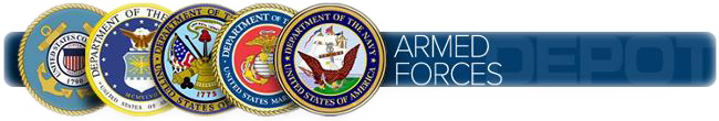 Logo header for the military